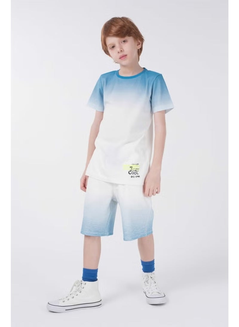 BRZ Collection Printed Boy T-Shirt-Short Set - Image 1