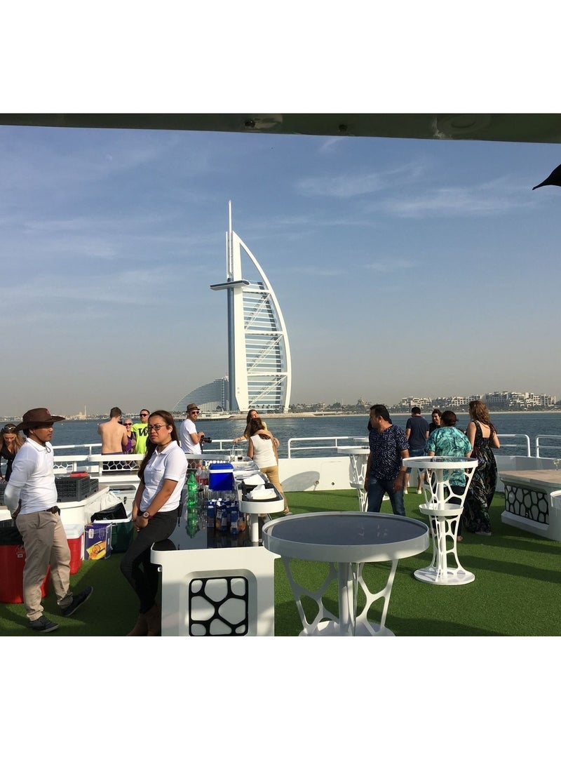 Wondergifts Lotus Mega Yacht Dinner Cruise with Soft Drinks for One – Elegant Evening with Dubai Marina Views  - Image 5