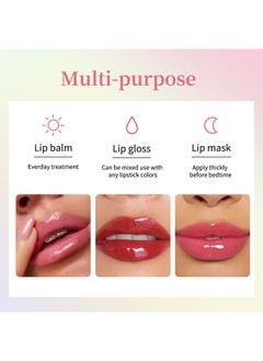 Flower Color Changing Lip Oil, Clear Lip Gloss, High-Shine Clear Temperature Color Change Lip Stain Lip Balm, Moisturizing Lip Oil Gloss Tinted For Lip Care And Dry Lips(Pink Flowers) - pzsku/ZF6412605FA157E8816E9Z/45/_/1730433350/83d358d0-8240-48fd-8d04-f79560ee7906