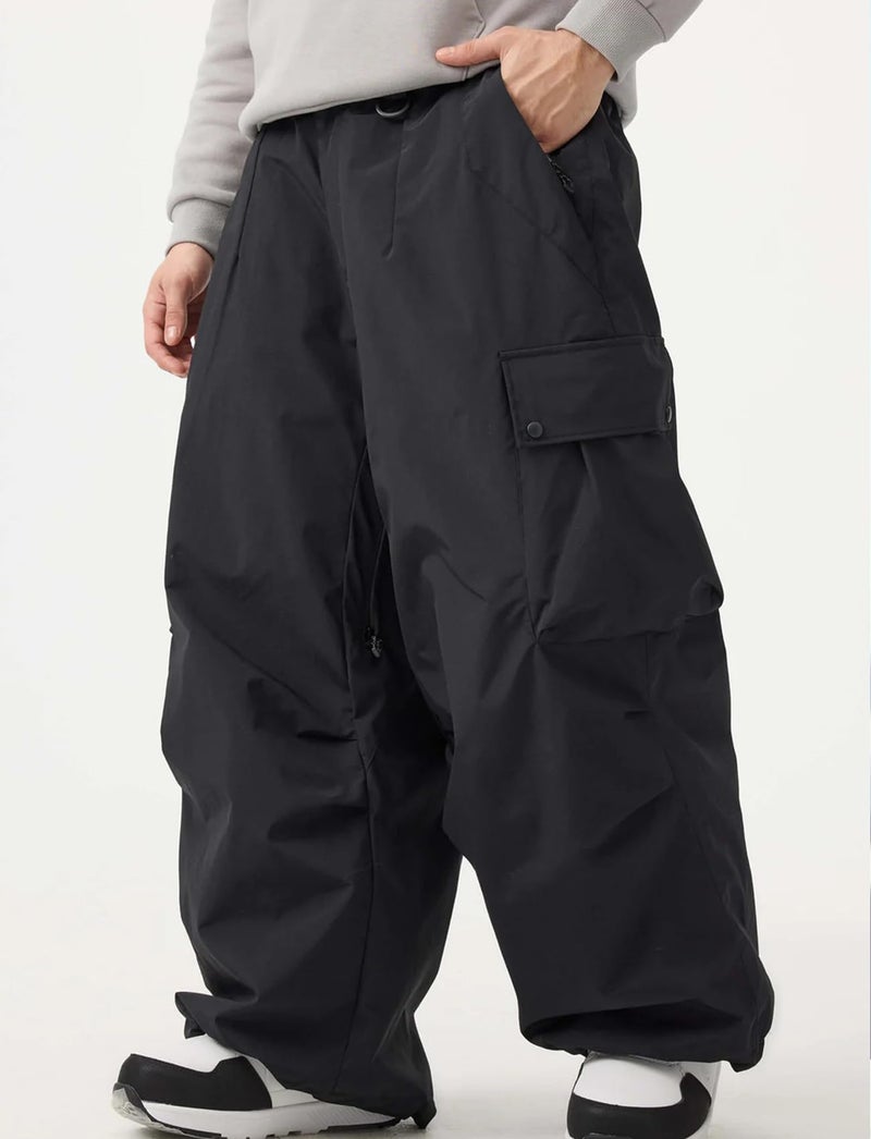 GSOU SNOW Women Men Ski Pants Snowboard Pants Super Baggy Snowboarding Loose Snow sport Insulation Waterproof - Image 4