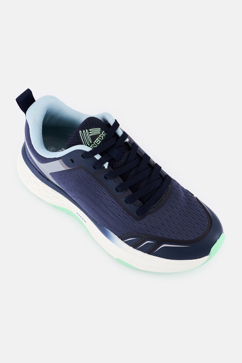 RBX Men Lace Up Outdoor Shoes, Navy - Image 1