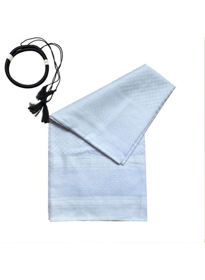 Arab Headscarf And Headband Middle Eastern Ethnic Accessories Two-piece Set - Image 1