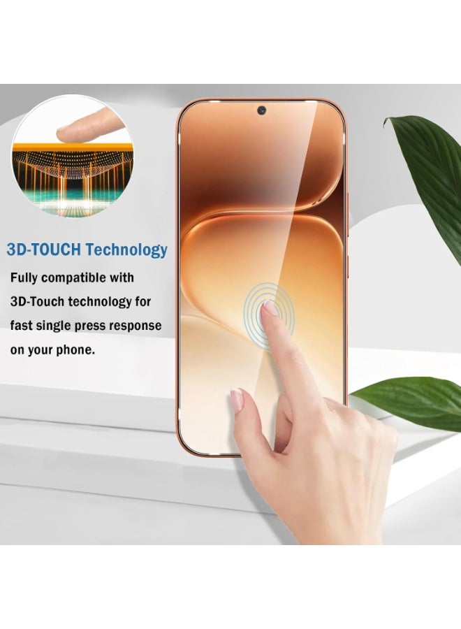 JOMILA Tempered Glass for Honor 600/Honor 600 Pro, Screen Protector Full Glue Edge to edge 3D Curved Tempered Glass Anti Scratch 9H hardness Tempered Glass Film for for Honor 600/Honor 600 Pro. - Image 5