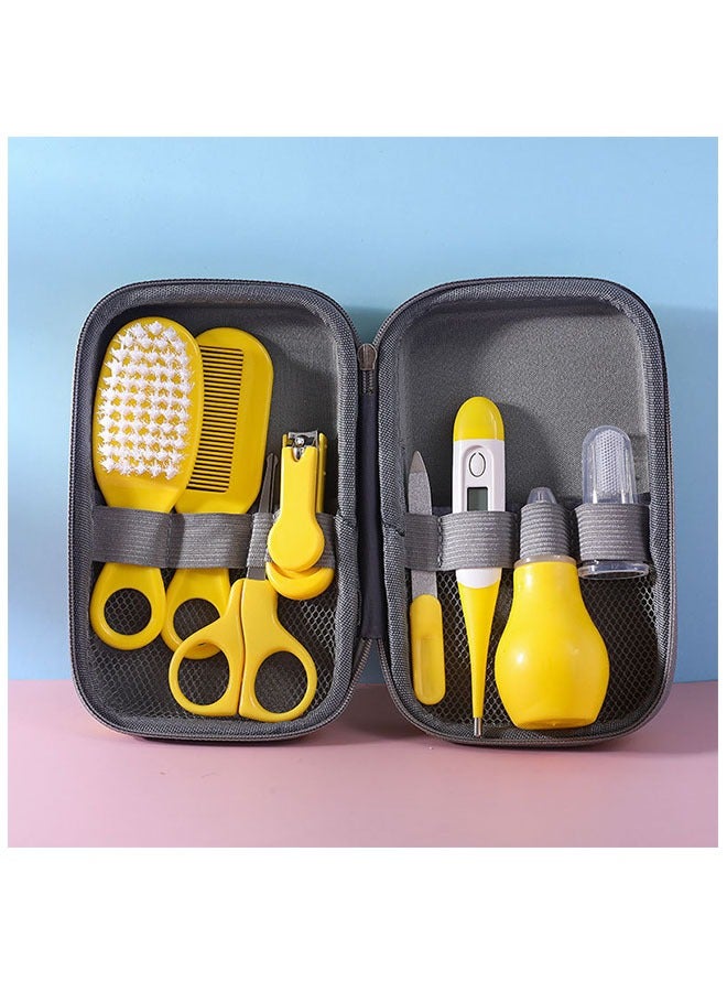 ZCM-HAPPY 8-Piece Multi-Functional Newborn Baby Hygiene Care Essential Grooming Set - Image 4