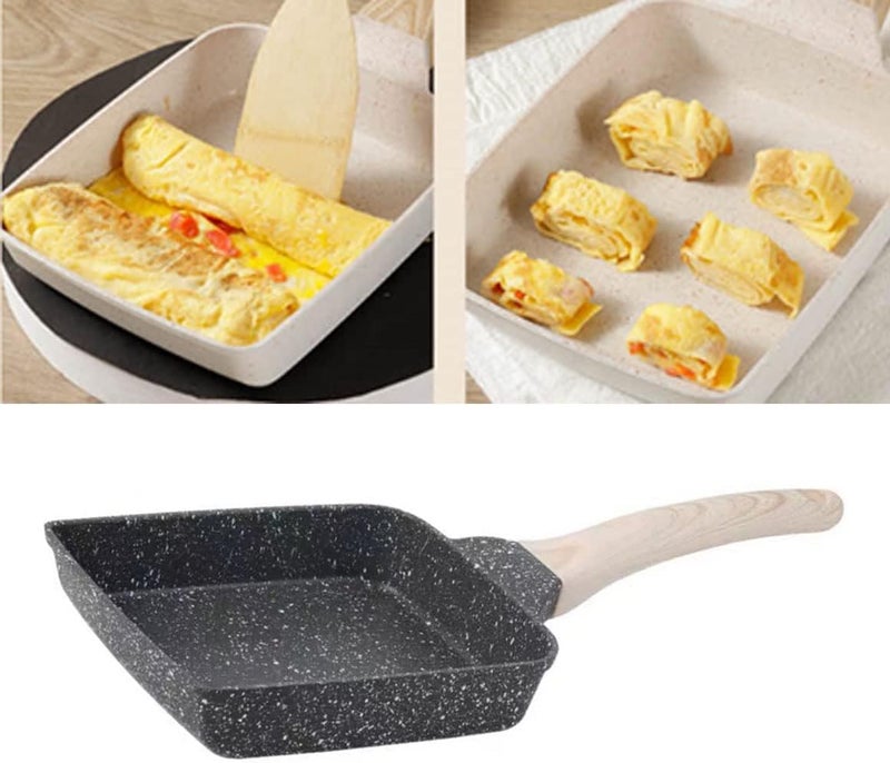Carefully selected material Nonstick Frying Pan,7.1 Inch 3 Layers Thickened Skillet Saute Pan, Aluminium Non Stick Fry Pan Egg Pan Omelet Pans with Wooden Handle for Cooking Modern color selections Detachable clean Nationwide warehouse layout Individual group scene compatible Globally trusted quality Simple practical structure All-season available stock Working day delivery service Confirmed available stock Small apartment fit Big & small space compatible Gulf market trial optimized design Moisture wear upgraded quality Flexible purchase choices Diverse operation compatible Fixed & portable compatible Economical varied sizing picks Long use oriented quality Bulk order available stock Systematic nationwide ship Multi warehouse process All environment compatible On-demand local restock Classic practical design - Image 3