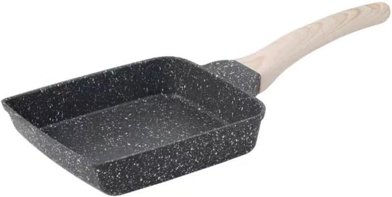 Carefully selected material Nonstick Frying Pan,7.1 Inch 3 Layers Thickened Skillet Saute Pan, Aluminium Non Stick Fry Pan Egg Pan Omelet Pans with Wooden Handle for Cooking Modern color selections Detachable clean Nationwide warehouse layout Individual group scene compatible Globally trusted quality Simple practical structure All-season available stock Working day delivery service Confirmed available stock Small apartment fit Big & small space compatible Gulf market trial optimized design Moisture wear upgraded quality Flexible purchase choices Diverse operation compatible Fixed & portable compatible Economical varied sizing picks Long use oriented quality Bulk order available stock Systematic nationwide ship Multi warehouse process All environment compatible On-demand local restock Classic practical design - Image 1