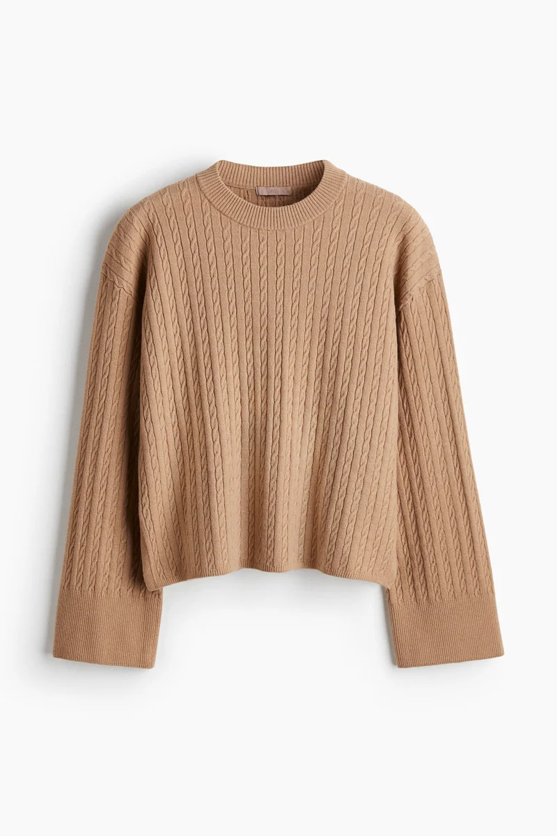 اتش اند ام كنزة محبوكة