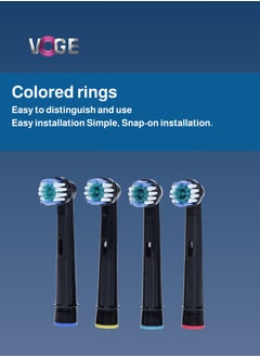 VOGE Replacement Brush Heads 4 PCS Value Pack  - Image 2