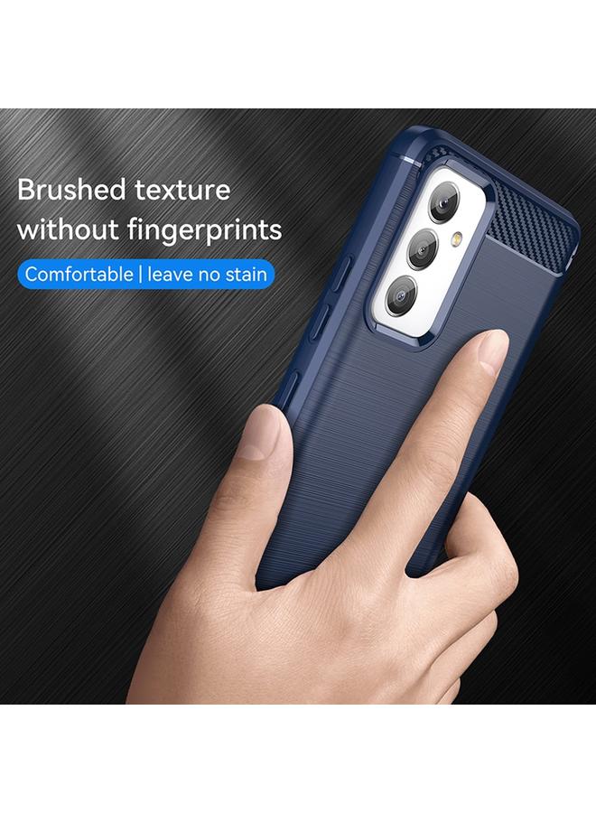 S-TOP Case For Samsung Galaxy Quantum 2 Brushed Texture Carbon Fiber TPU Phone Case - Image 5