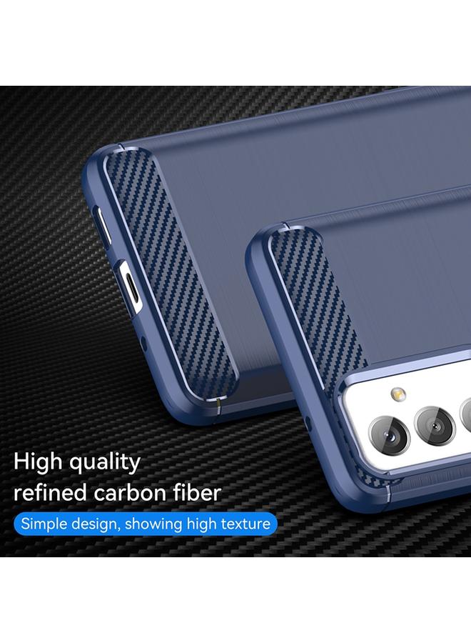 S-TOP Case For Samsung Galaxy Quantum 2 Brushed Texture Carbon Fiber TPU Phone Case - Image 4