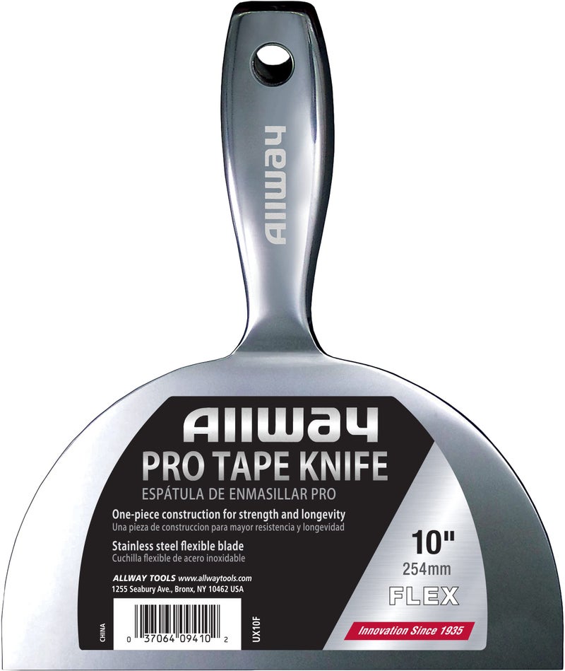 ALLWAY UX10F Premium One-Piece Flex Stainless Steel Joint Knife, 10" - Image 2