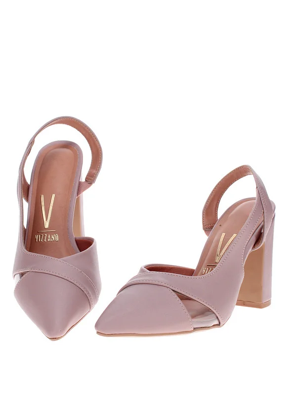VIZZANO High Heels Sandals with Back Strap – Elegant sling Back Heels for Girls & Ladies