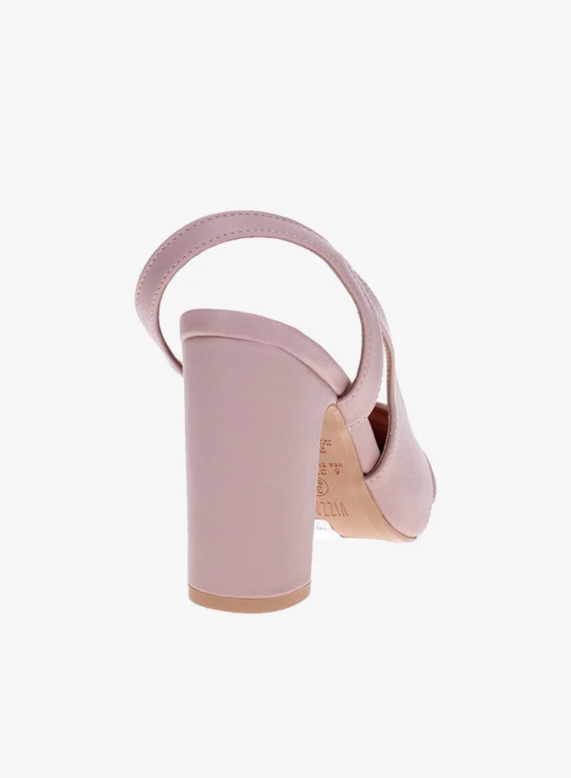 Vizzano Brown High Heels Sandals with Back Strap – Elegant sling Back Heels for Girls & Ladies for Women | Best Price UAE