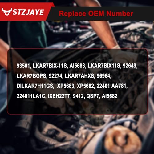 STZJAYE Iridium Spark Plugs 4Pack 93501 LKAR7BIX-11S Compatible with 2013-2017 Honda Accord 2.4, 2016-2020 Honda Civic 2.0, 2009-2015 Toyota Corolla 1.8,for CR-V for 350Z for Altima for Maxima - Image 3