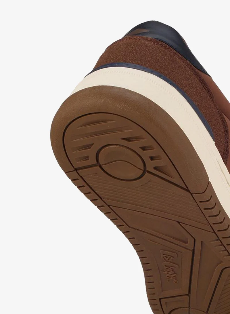 Lee Cooper BROWN Men Logo Print Lace-Up Ankle Sneakers for Men | Best Price UAE