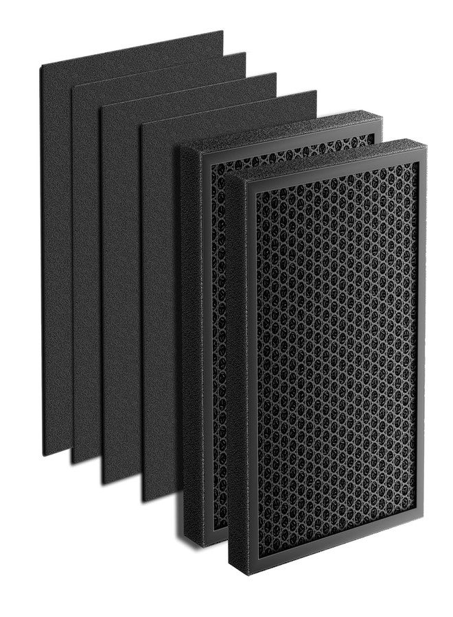 Molgoc Replacement Filter for Air Purifier,Compatible with Trucozie T555 Air Purifier,H13 True 2 HEPA Filter and 4 Washable Pre-Filters. - Image 1