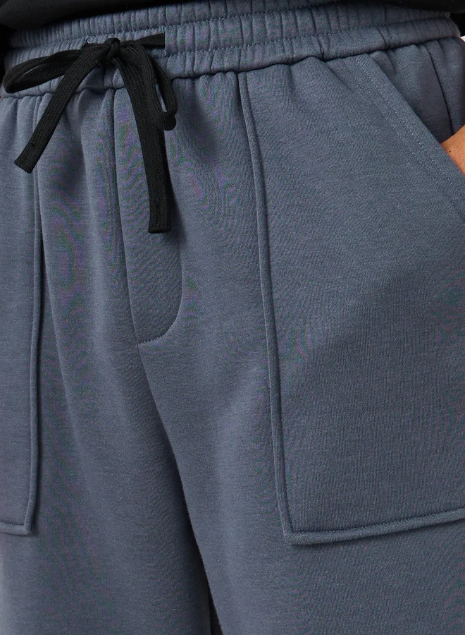 Styli Styli Panel Pocket Detail Oversized Open Hem Joggers