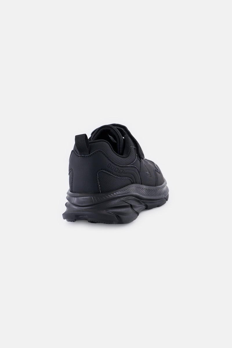 RBX Kids Boy Velcro Closure School Shoes, Black  - Image 2