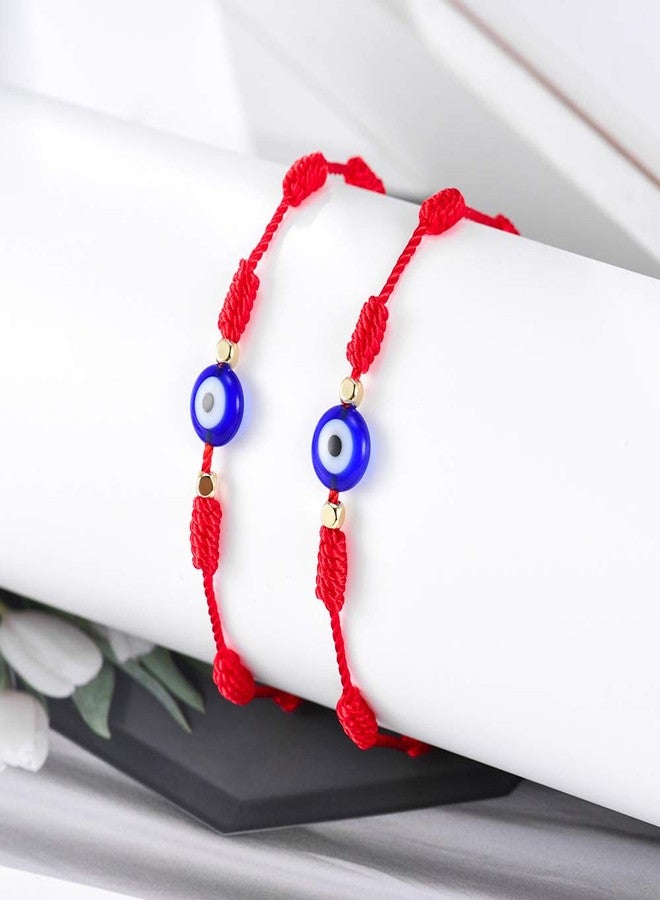 Tarsus 7 Knots Kabbalah Red String Bracelet Protection Evil Eye Bracelets for Women Men Rakhi for Brother Good Luck Gifts - Image 2