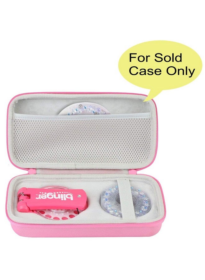 Co2Crea Hard Case Replacement For Blinger Ultimate Set Glam Collection Refill Gems Bedazzler Kit With Rhinestones Hair Gems Nail Jewels, Pink Case - Image 2