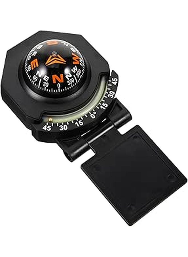 Car Dashboard Compass Night Glow Navigation Direction Ball Adjustable Tilt Angle Auto Vehicle Decor - Image 1