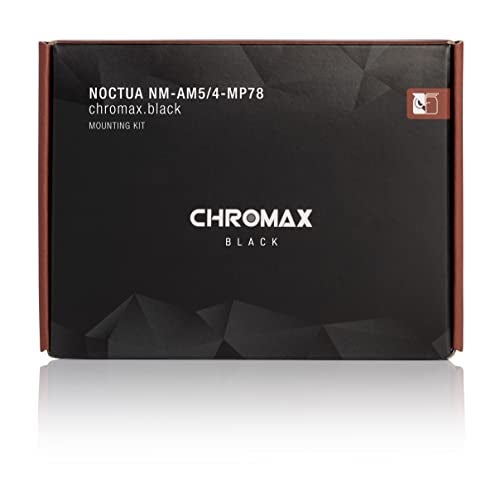 Noctua NM-AM5/4-MP78 chromax.Black,SecuFirm2 Mounting-Kit for AMD AM5 & AM4 (Black) - Image 2