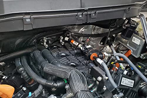 J&L Oil Separator Co. 3.0 Compatible with the 2021-2025 F Series Truck with the 3.5L PowerBoost; 2022-2025 Expedition 3.5L EcoBoost Passenger Side (Black) - Image 2