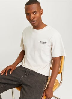 JACK & JONES Essentials Print Crew Neck T-Shirt  - Image 1