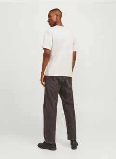 JACK & JONES Essentials Print Crew Neck T-Shirt  - Image 4