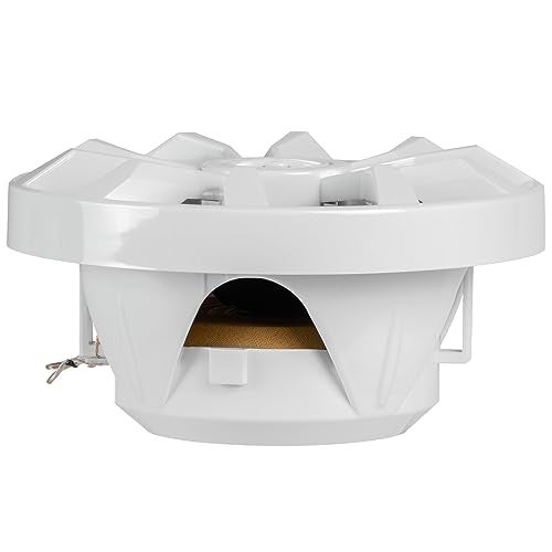 BELVA BBMS65W 400W Peak (200W RMS) 6.5" 2-Way White Coaxial Marine Speakers for Boats/ATV/UTV/SxS/Powersport - Image 4