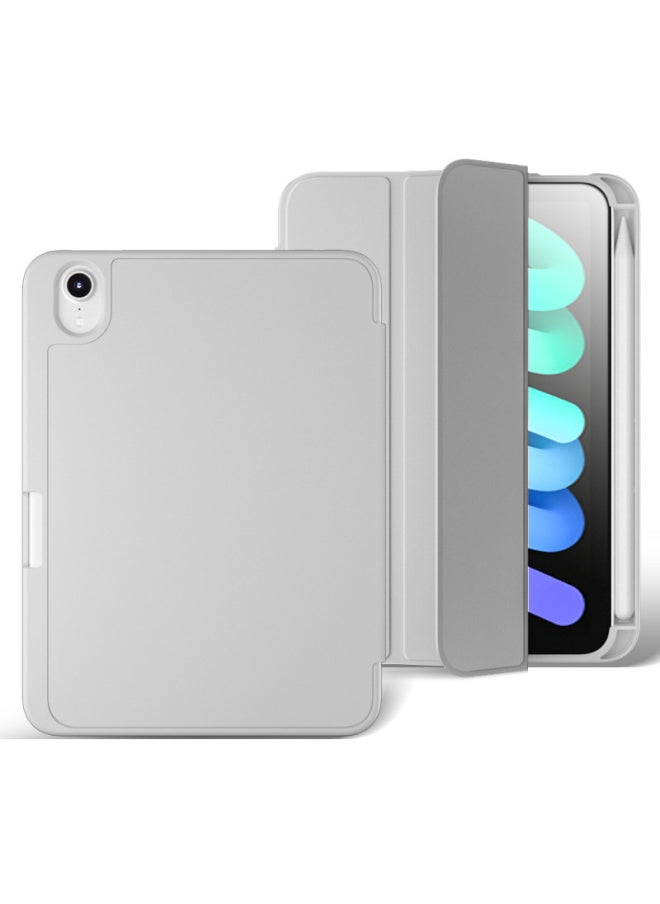 Applicable To 2021mini6 Tablet Ipadpro11 Silicone Air4 Airbag 2020/2019 Aipai 9/8/7 Sets-Color:Haze Gray-Applicable Model:Pro7 13 (2024 Model)  - Image 1