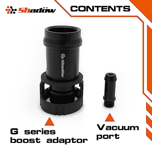 Shadow Turbo Boost Gauge Pressure Adapter for BMW B38 B48 B58 Engine G Series Supra A90 A91 Billet Aluminum Boost Vacuum Tap Kit - Image 5