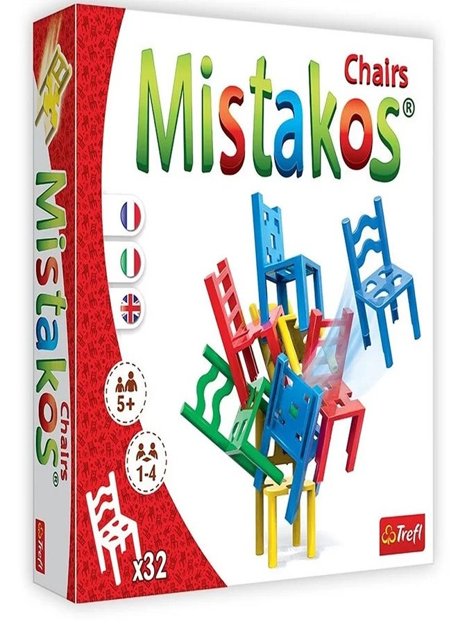 Trefl Trefl - Mistakos - Chair on Chair Game -2321 - Image 1