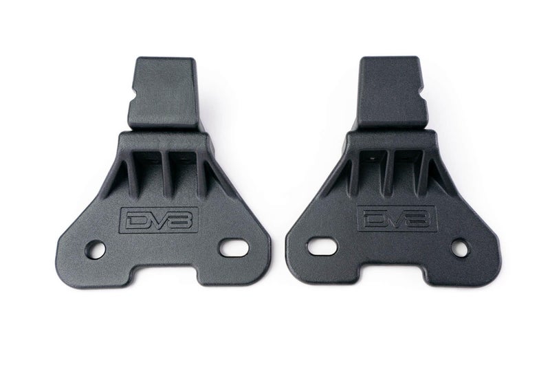 DV8 Offroad Hard Top Mounting Brackets for 2018-2025 Jeep Wrangler JL & Gladiator JT | Complete Set | Steel Construction | Micro-Texture Black Powder Coat | DV8 Offroad - Image 3