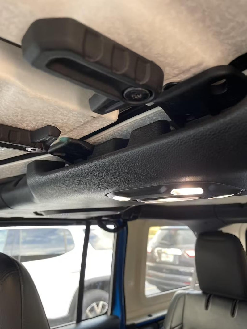 DV8 Offroad Hard Top Mounting Brackets for 2018-2025 Jeep Wrangler JL & Gladiator JT | Complete Set | Steel Construction | Micro-Texture Black Powder Coat | DV8 Offroad - Image 5