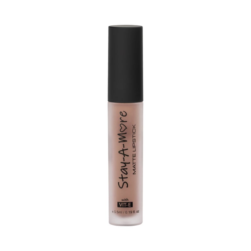 Armaf Beaute Make Up Stay A More Liquid Lipstick Cocoa 5.5ml, Lightweight Lip Stick, Long Lasting Finish, Weightless Formula, Comfortable Wear, Smudge Proof, Non Drying, Hydrating, Bold & Vibrant