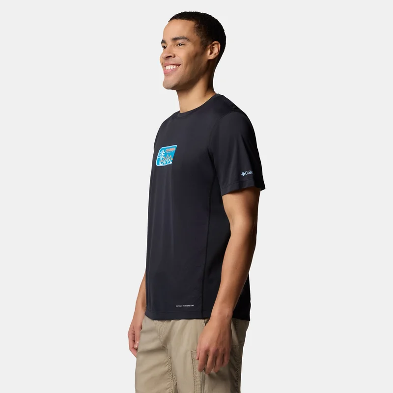 Columbia Black Men's Zero Rules T-Shirt for Men | Best Price UAE