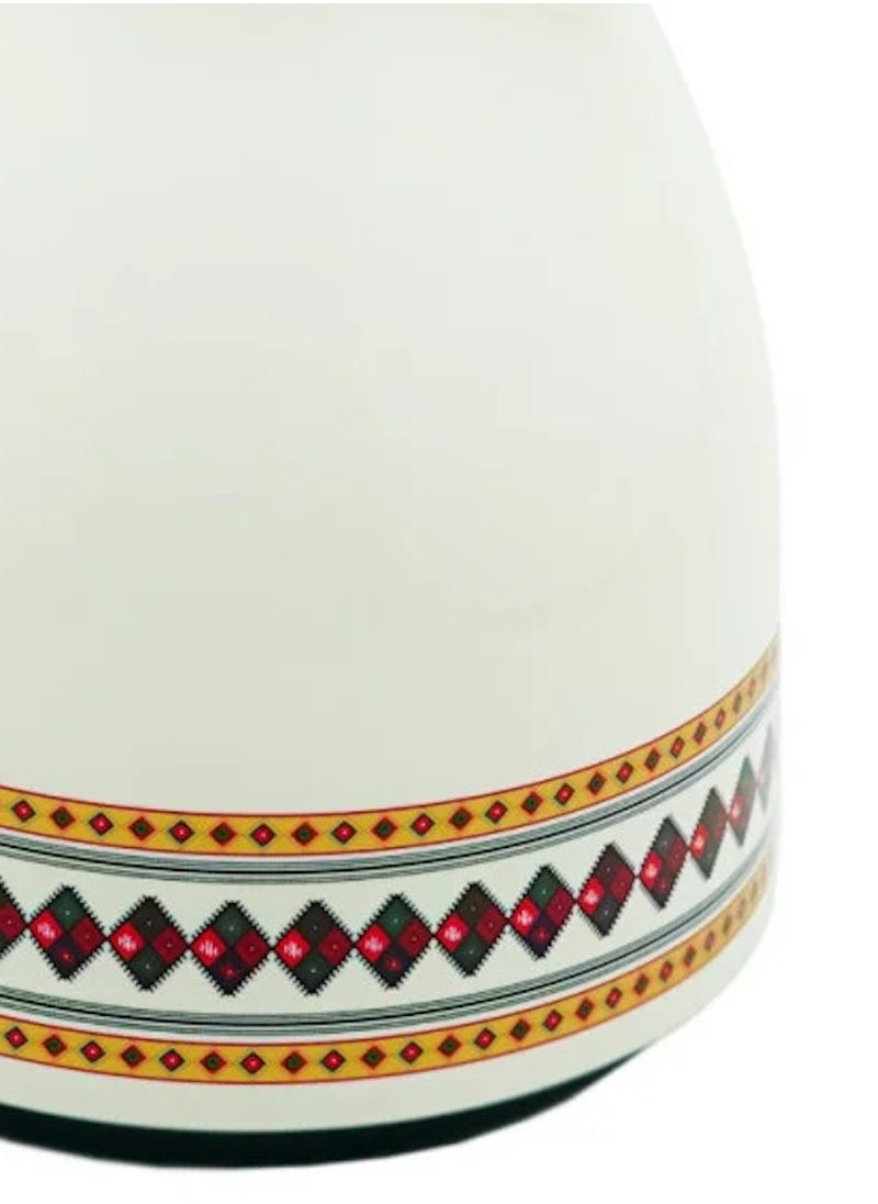 BASURRAH Thermos for tea and coffee with a distinctive heritage decoration, size 1 liter, 19-49959  - Image 3