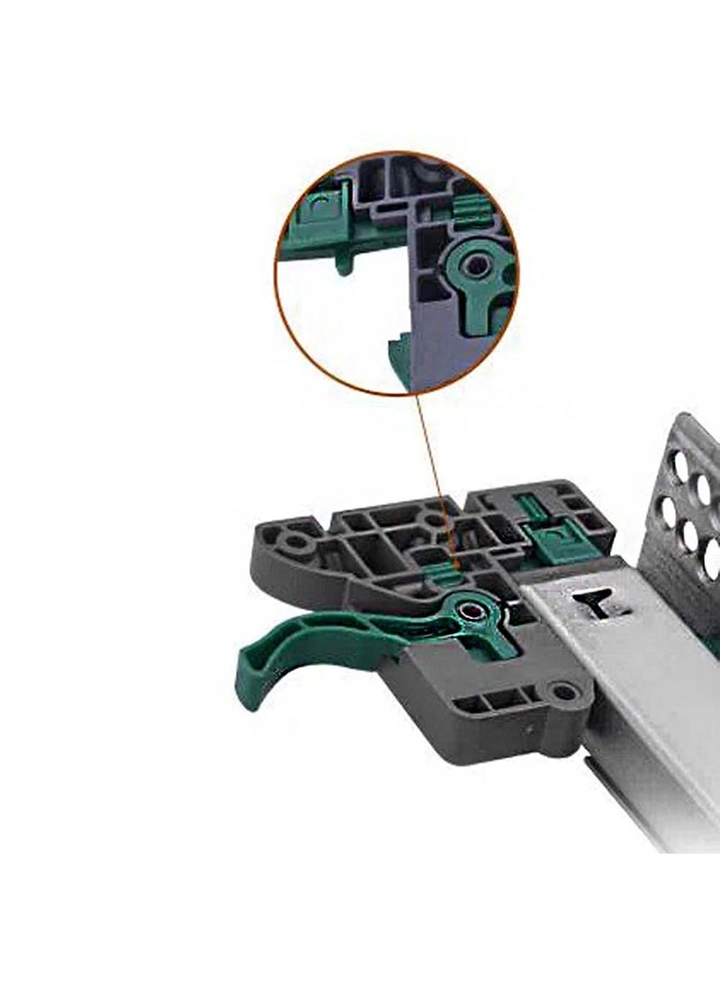 Volo - Volo Undermount Drawer Slide Runner Bottom Undermount Channel Silent Soft Closing Hydraulic with Locking Device Capacity 40 kg 14 350mm - Image 1