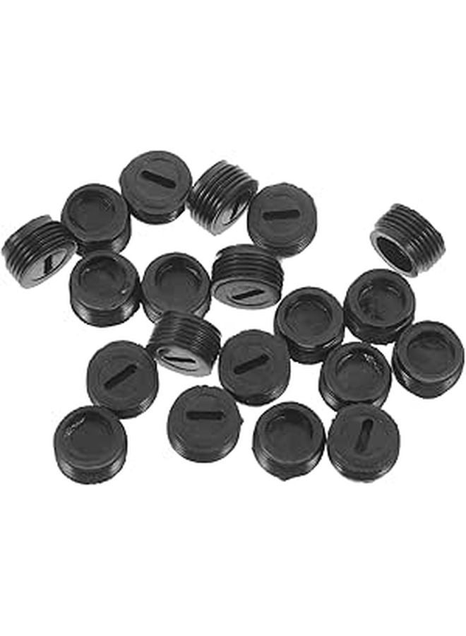 10 Pairs Motor Carbon Brushes With Holder Caps For Power Tools Drills Grinders - Image 1
