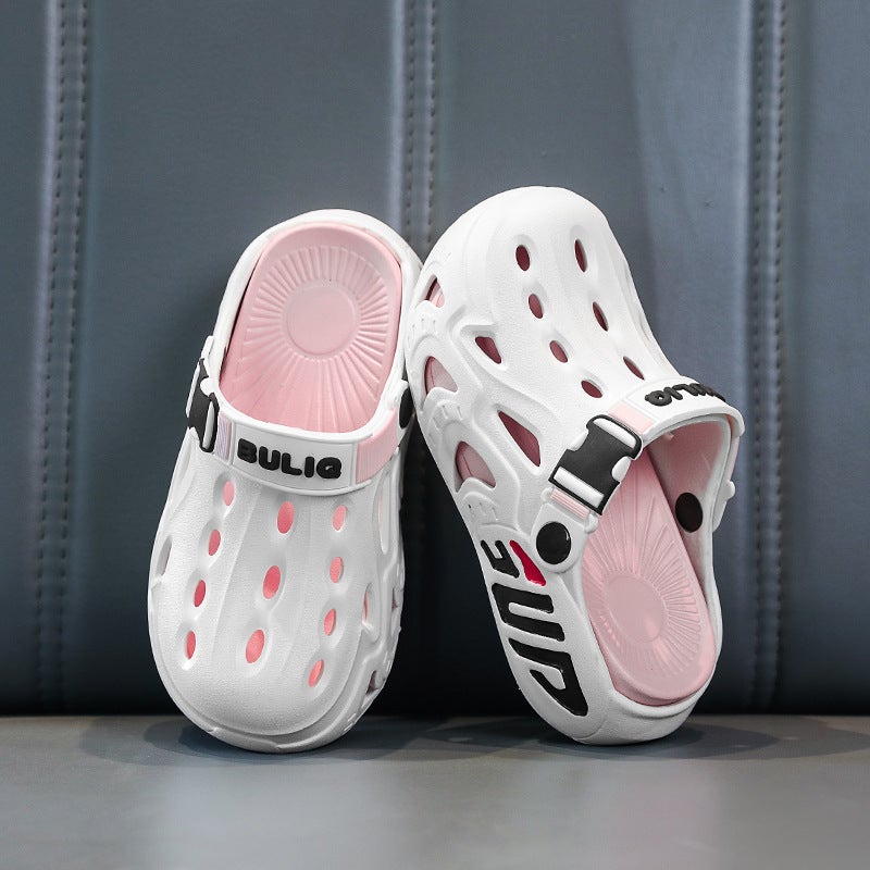 Children'S Summer Clogs For Couples, Non-Slip Closed-Toe Slippers For Boys And Girls, Unisex Sandals - Image 4