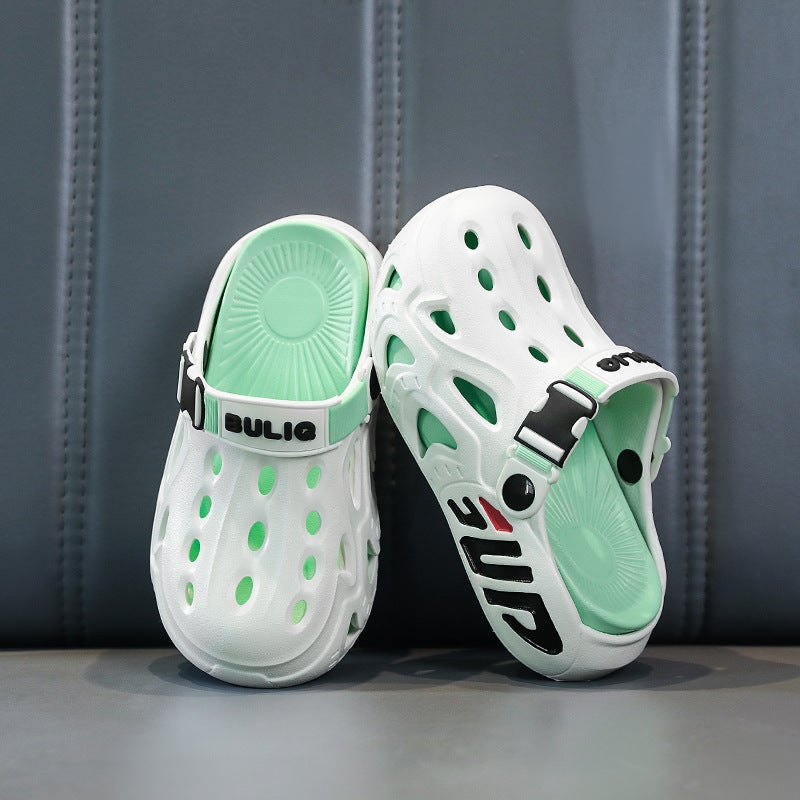 Children'S Summer Clogs For Couples, Non-Slip Closed-Toe Slippers For Boys And Girls, Unisex Sandals - Image 3