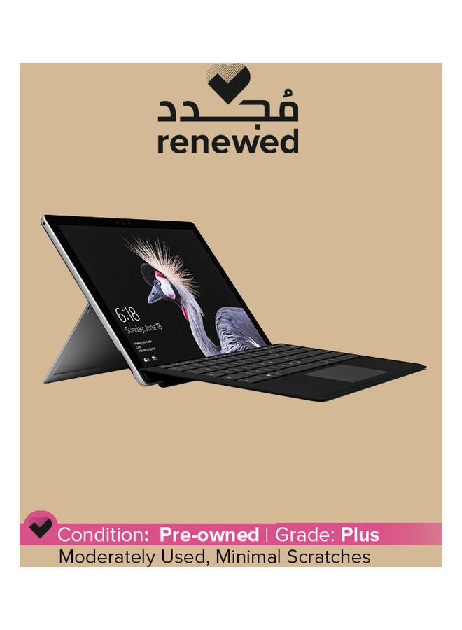 مايكروسوفت جهاز لابتوب سرفس برو 5 (2017) مجدد بشاشة 12.3 بوصة، مع معالج إنتل كور i7/الجيل السابع/ذاكرة RAM 16GB/قرص SSD سعة 512GB/رسومات إنتل HD - Image 1