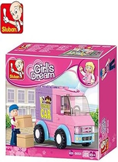 Sluban Sluban SlubanM38-B0520 Delivery Van Building Bricks Set 