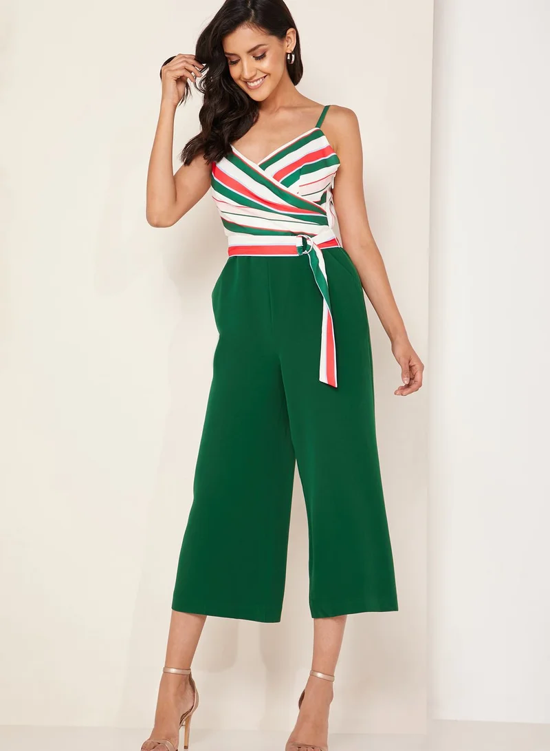 Ted Baker Jordin Tutti Frutti Stripe Jumpsuit
