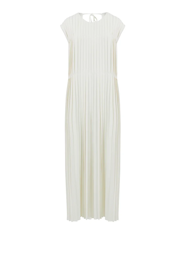 leem  Front Pleated Dress - Shorter length for Women | Best Price UAE