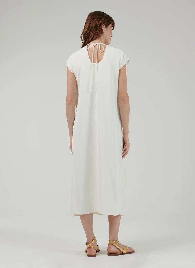 leem  Front Pleated Dress - Shorter length for Women | Best Price UAE
