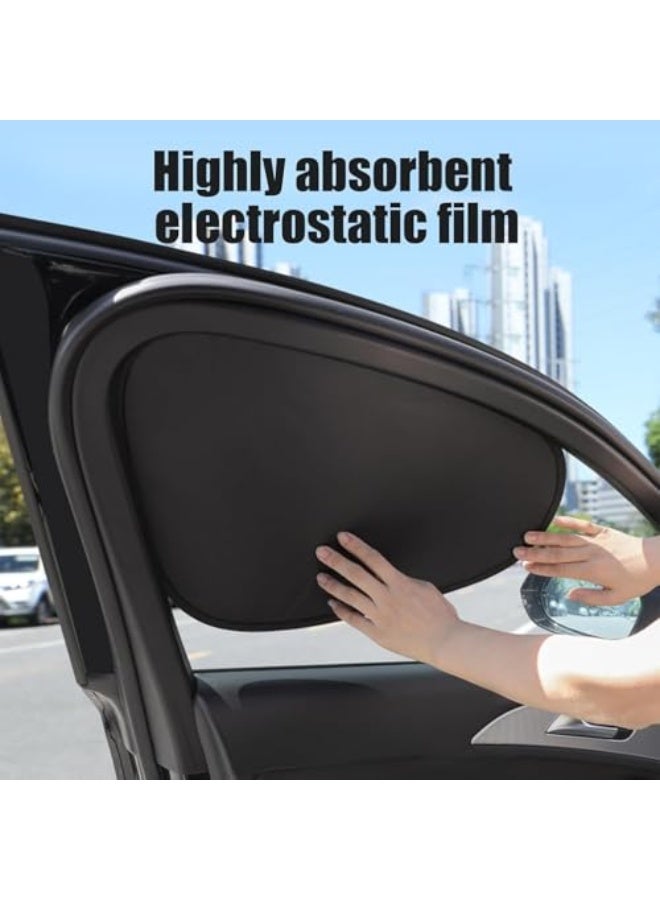 Generic Compact and foldable car windscreen sunshade for UV and heat protection, car sunshade for UV and heat protection, 2 pieces  - Image 4