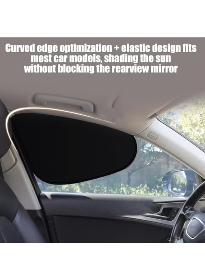 Generic Compact and foldable car windscreen sunshade for UV and heat protection, car sunshade for UV and heat protection, 2 pieces  - Image 3