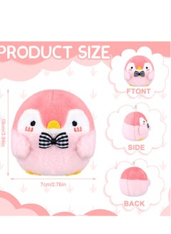 Excefore 9 PCS Penguin Stuffed Plush Toys with Keychain, Hanging Penguin Toys Penguin Party Decorations, Suitable for Girl Boy Penguin Pendant Party Favor Gift (4.3 Inch）  - Image 2